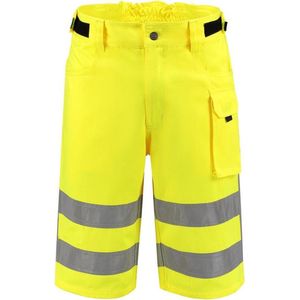 Tricorp Werkbroek RWS Kort  503006 Fluor Geel  - Maat 62