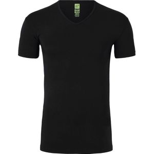 Alan Red Bamboo T-shirt Zwart - Maat XXL - Heren - Basic T-shirt