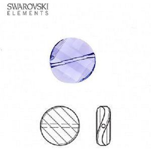 Swarovski Elements, 6 stuks Twist kralen, 14x6mm, provence lavender (5621)