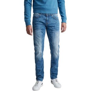 PME Legend Heren Jeans Broeken NIGHTFLIGHT regular/straight Fit Blauw 40W / 32L Volwassenen