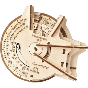 Ugears Houten Modelbouw - STEM Lab Curvimeter
