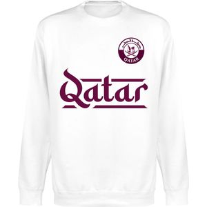 Qatar Team Sweater - Wit - Kinderen - 140