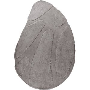 Lalee Milano | Modern Vloerkleed Hoogpolig | Silver | Tapijt | Karpet | Nieuwe Collectie 2024 | Hoogwaardige Kwaliteit | 160x230 cm