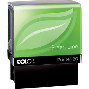 Colop stempel Green Line Printer Printer 20 max. 4 regels voor Nederland formaat. 14 x 38 mm