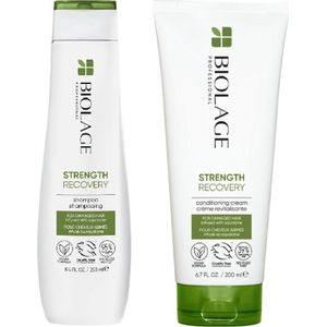 Matrix - Biolage Strenght Recovery - Shampoo & Conditioner - voordeelverpakking - 250ml + 200ml