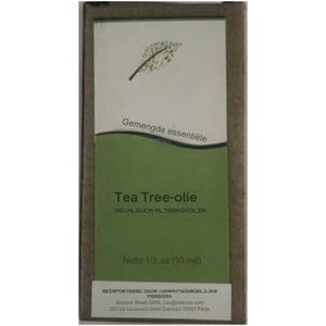 TEA TREE ETHERISCHE OLIE - Therapeutische Kwaliteit Aromatherapie Olie - Geurende Diffuser Olie voor Yoga, Massage en Doe-Het-Zelf Persoonlijke Verzorging - 10ml