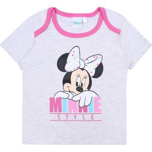 Grijs T-shirt, baby T-shirt Minnie DISNEY