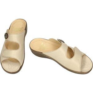 Fidelio Hallux -Dames - beige - slippers & muiltjes - maat 37