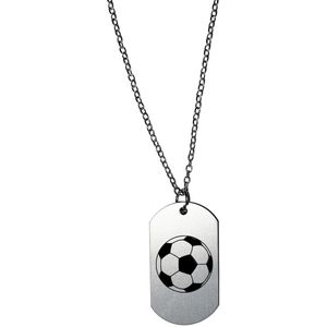 Akyol - voetbal ketting - Voetbal - beste voetballer - gegraveerde sleutelhanger - cadeau - sport sleutelhanger - sport - gepersonaliseerd - sleutelhanger met naam