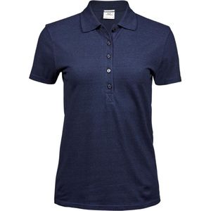 Tee Jays Dames/dames Luxe Stretch Poloshirt met korte mouwen (Denim)