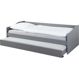 Kajuitbed Malte met bedlade - grijs