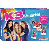 K3 Kwartet - Zing mee met alle hits! | 36 kaarten | Vanaf 4 jaar | 3+ spelers