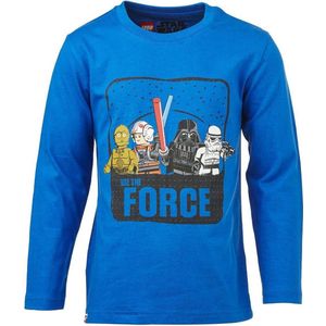 LEGO® Longsleeve Star Wars M-70407 BLAUW Maat 116