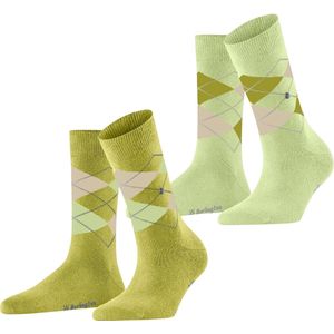 Burlington 2-pack Sok Everyday Argyle Dames 22012 1741 zoisite 36-41