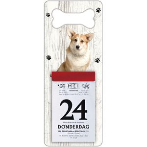 Scheurkalender 2024 Hond: Welsh Corgi Pembroke