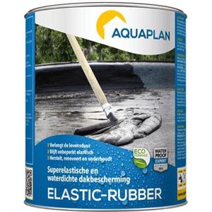 Aquaplan Elastic-Rubber - waterdichte dakcoating - super elastisch - eco - 0.75 kg