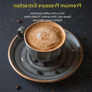 Mini-espressomachine - Compact en handmatig voor onderweg .