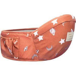 Baby Heupdrager – Oranje Stars – Heupsteun voor Baby en Peuter – Kind Hip Carrier