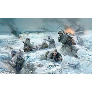 1:35 Zvezda 3627 Duitse infanterie - Oostfront Winter 1941-1942 - Figuren Plastic Modelbouwpakket