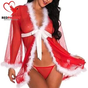 Erotische kerst kleding | Kerstvrouw | Sexy kleding | Lingerie Dames | Feestdagen | Kerstmis | Hoge kwaliteit | Maat S tot en met XXL