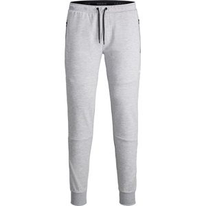 JACK & JONES JEANS INTELLIGENCE Slim Fit Joggingbroek JJIWILL JJAIR Lichtgrijs Melange