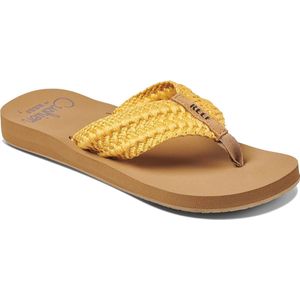 Reef Cushion Threads Dames Slippers - Yellow - Maat 36