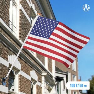 Vlag Verenigde Staten | Amerika 100x150cm - Spunpoly