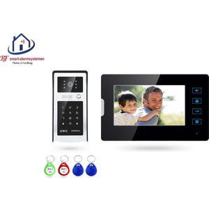 Home-Locking videofoon met 1 binnen paneel.DT-2203-1-1