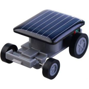 Peachy Zwarte speelgoed auto op zonne-energie Solar Powered car autootje