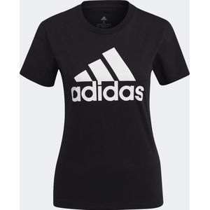 adidas Sportswear LOUNGEWEAR Essentials Logo T-shirt - Dames - Zwart- S