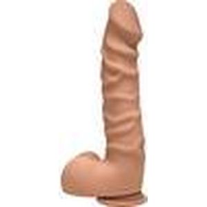 Doc Johnson Ragin' D - Realistische ULTRASKYN Dildo - 25 cm tan