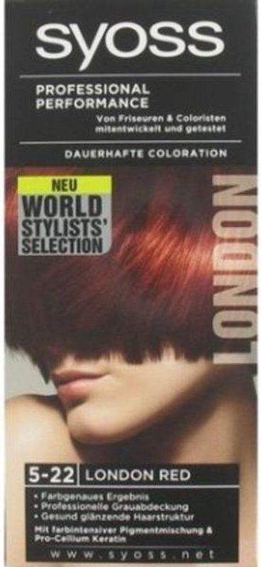 Syoss Haarverf 5-22 London Red