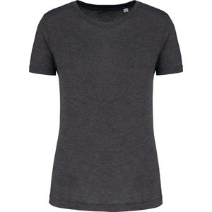 Damessport-T-shirt triblend met ronde hals 'Proact' Dark Grey Heather - XL