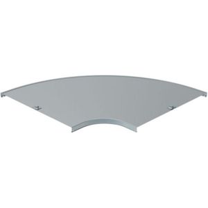 Legrand Nederland P31+ / deksel bochtstuk 90° B400 RAL9010 opklikbaar, Kleur: Wit | RAL-nummer: 9010 | Oppervlaktebescherming: Overig | Materiaal: Staal | Bevestigingswijze: Dekselklem |