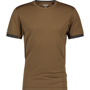 DASSY® Nexus T-shirt - maat S - LEEMBRUIN/ANTRACIETGRIJS
