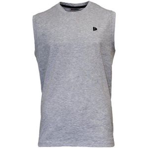 Donnay T-shirt zonder mouw - Sportshirt - Heren - Grey marl (1387) - maat M