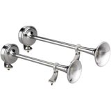 Hoorn rvs 400/470mm 12V dubbel