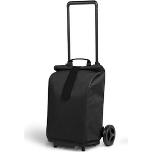 Sprinter Opvouwbare Boodschappentrolley - Verstelbare Telescoopgreep - Regentas Met Rolsluiting En Klittenband - Grote Wielen Met Spatborden - 50L - 45x39x103cm