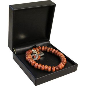 Goldfluss Ruby Mania, armband nr 30, rond (synth)