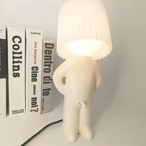 Naakte man Design Led Lamp - Schakelaar als Penis - Lampenkap als Hoed - Grappig en Mooi