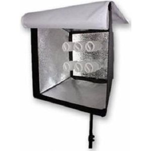 Bresser MM-16 lamphouder voor 6 lampen + softbox 60x60