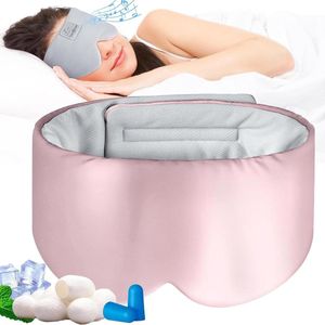 Zacht Oogmasker met Hoofdtelefoon - Ontspannend Geluidsisolerend Slaapmasker