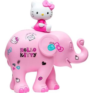 Elephant Parade - Hello Kitty Sitting - Handgemaakt Olifanten Beeldje - 30cm