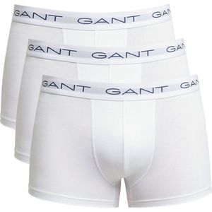 Gant - Boxershorts 3-Pack Wit - Heren - Maat M - Body-fit