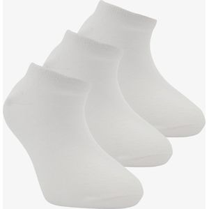 3 paar kinder sneakersokken - Wit - Maat 27/30
