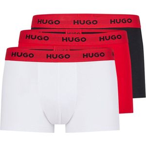 HUGO trunks (3-pack) - heren boxers kort - multicolor (set met verschillende kleuren) - Maat: XXL