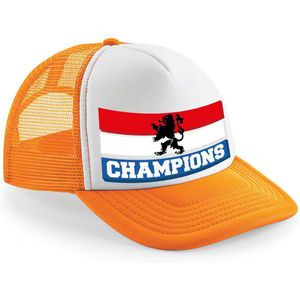 Bellatio Decorations snapback/cap - hollande vlag - champions - koningsdag/voetbal supporter - WK/EK