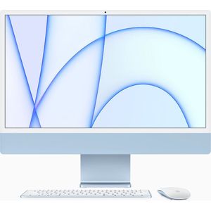 Apple iMac 24 inch (2021) All-in-One PC - CTO - 4K 24 Inch - Blauw