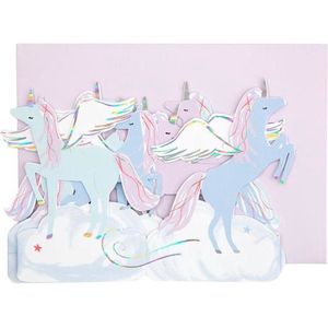 Meri Meri verjaardagskaart unicorn
