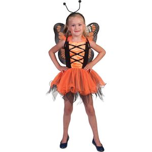 Butterfly belle orange | Verkleedkleding